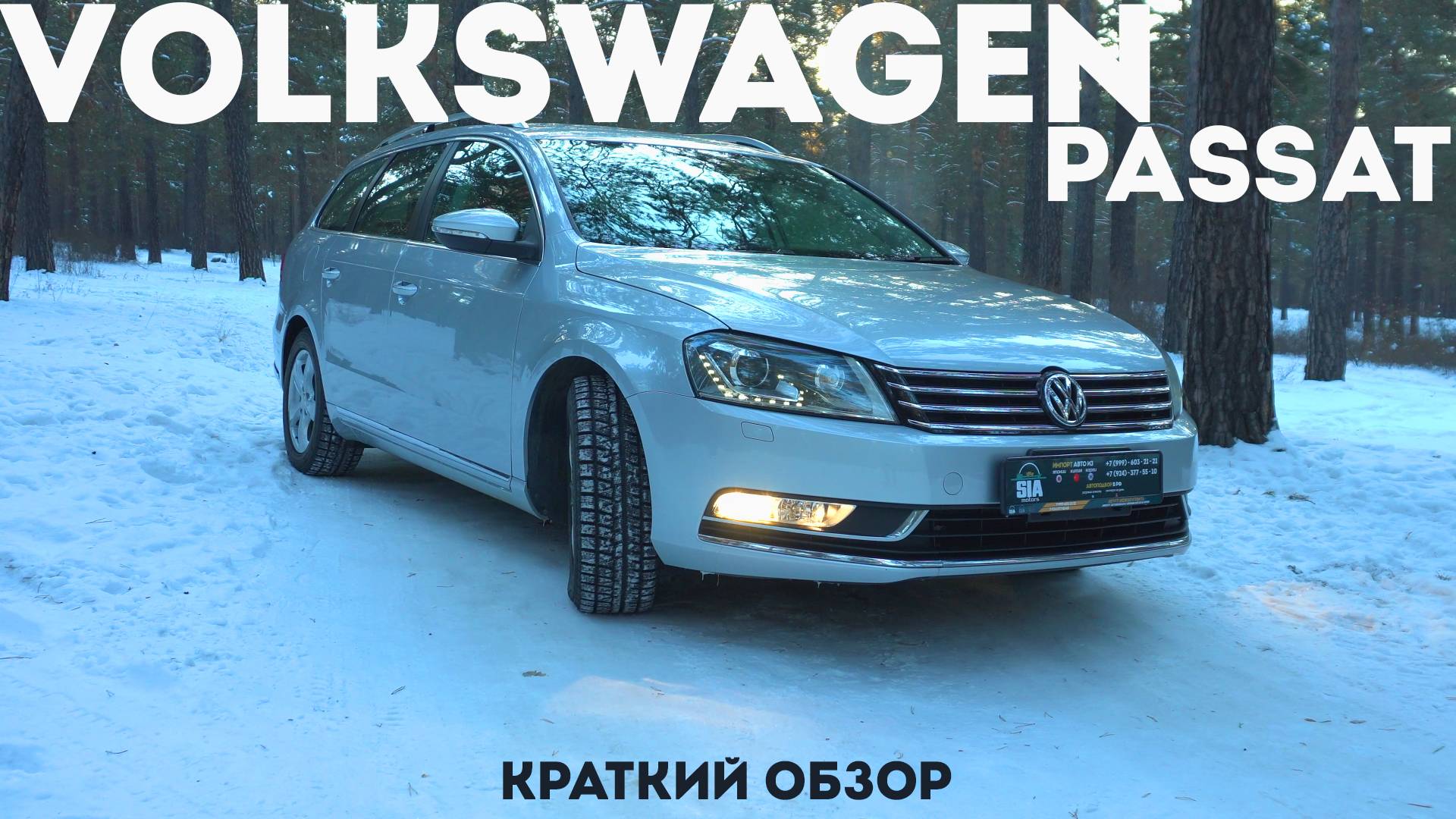VOLKSWAGEN PASSAT - Лучше FIELDER`а? | Краткий обзор |