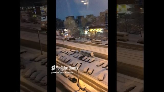 Санкт-Петербург. 15.12.2024. Погода сегодня, снегопад