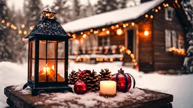 BEST JAZZ IN THE NEW YEAR 2024 🎁 Perfect Cozy Winter Ambience ❄️ Quiet Comforta
