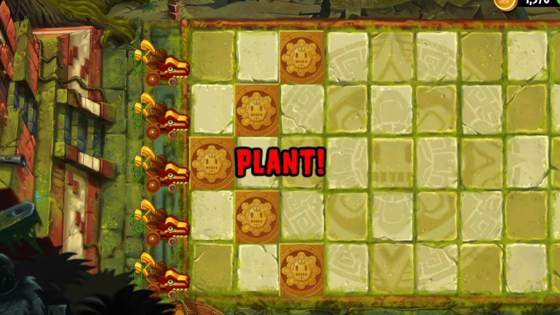 День 11 Затерянный город (Lost City) Plants vs Zombies 2