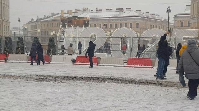 Горка на Дворцовой.