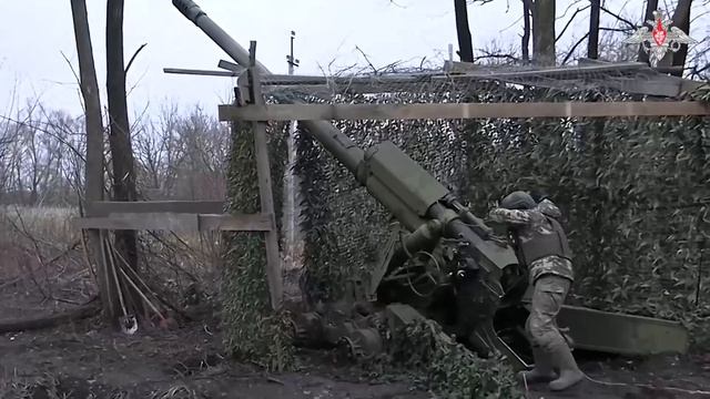 Контрбатарейную борьбу ведут крымские десантники