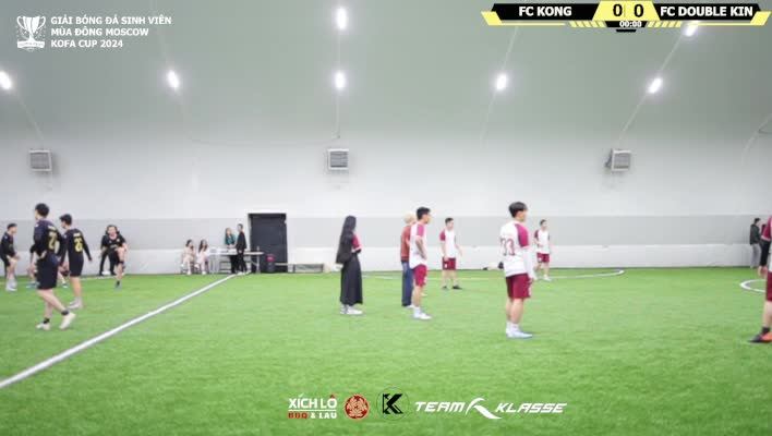 TRẬN ĐẤU BÓNG ĐÁ FC DOUBLE KIN VS FC KONG