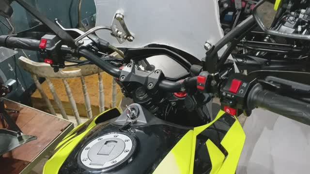мотоцикл regulmoto DUKE 300 замеры руля.