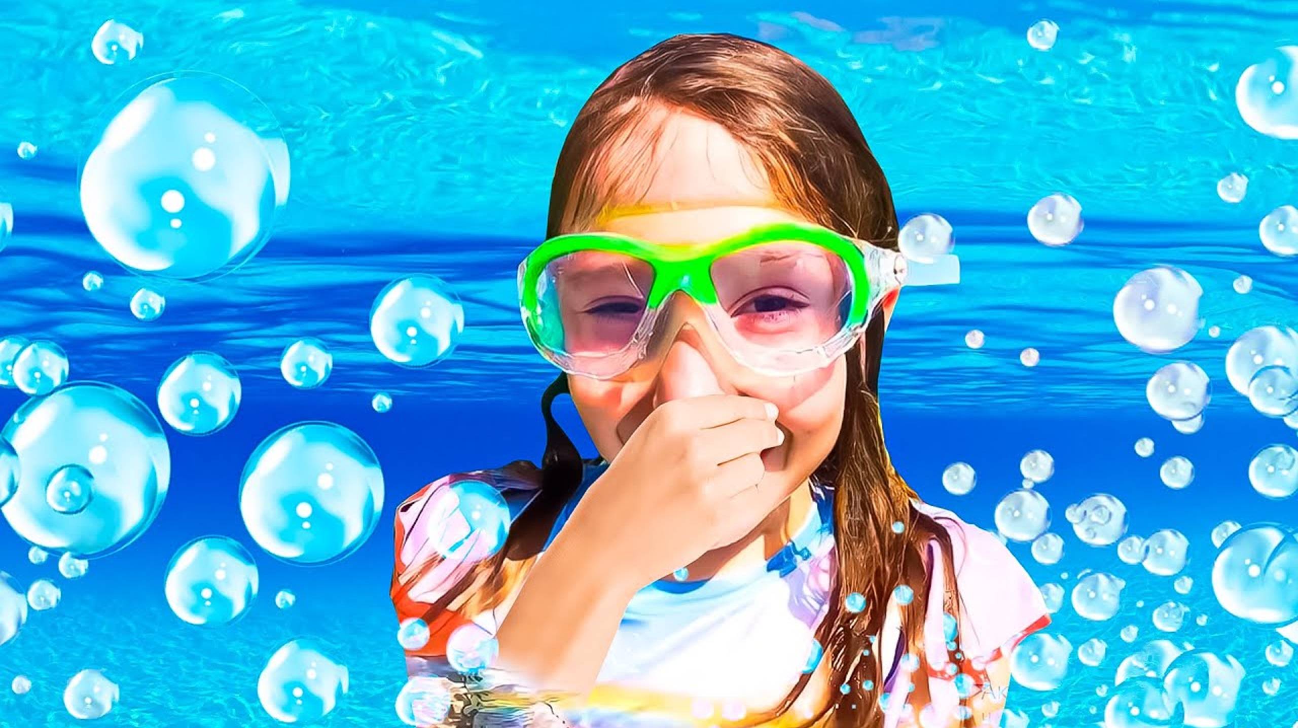 Настя учит этикет. Лайк Настя