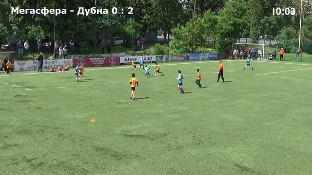 2012г.р. Мегасфера - Дубна 0 : 3