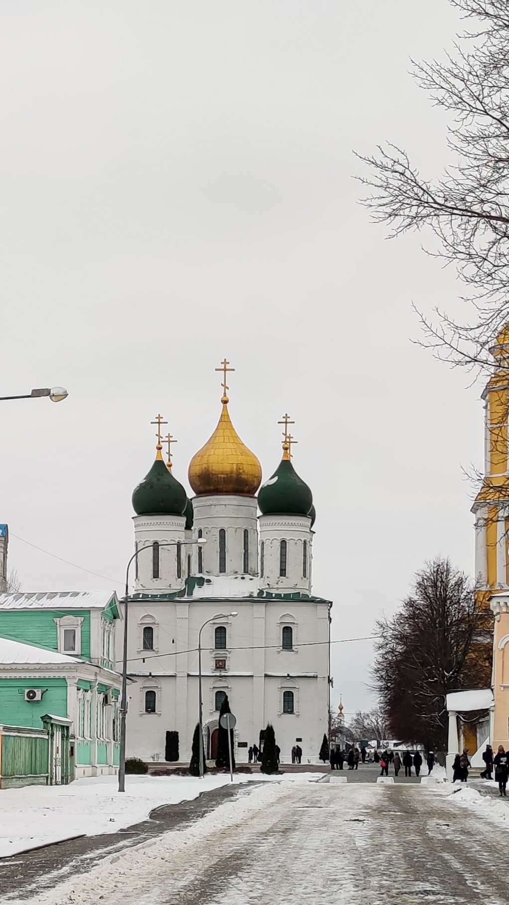 Соборная площадь. Коломенский кремль.