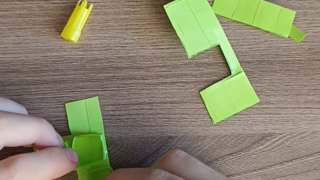 Делаем кнопку из бумаги