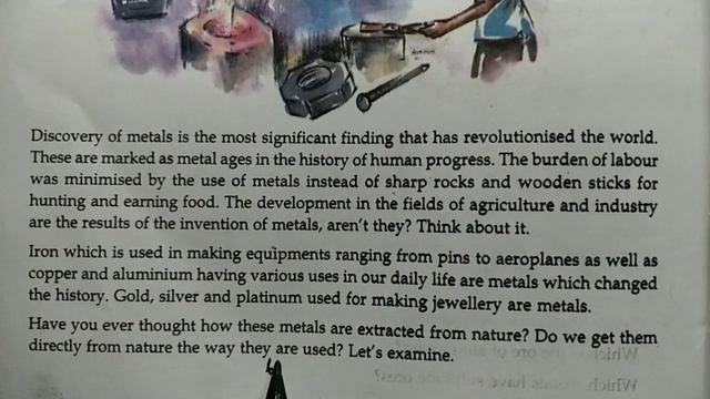 Focus Area Class 10 Chemistry Unit 4 Production of Metals #Smitha Teacher.