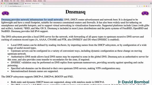 001. Dnsmasq introduction