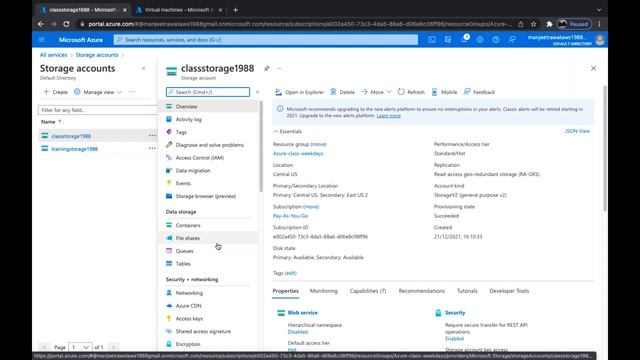 How to configure Azure Storage Replication Step by Step guide  | Azure Live Class