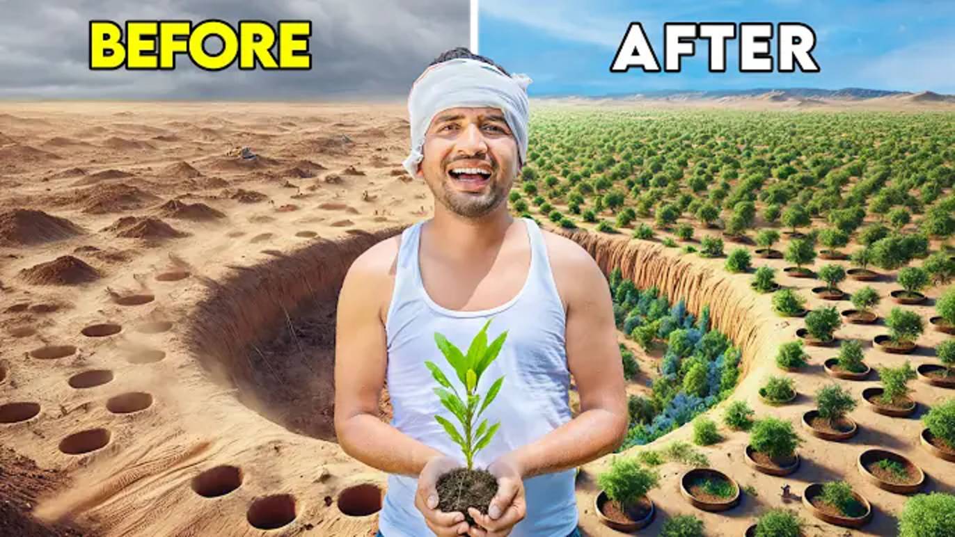 Finally...We Plant 1 Lakh Trees - MR HACKER🌳| Part-2