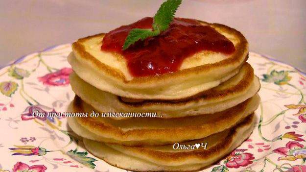 Йогуртовые панкейки