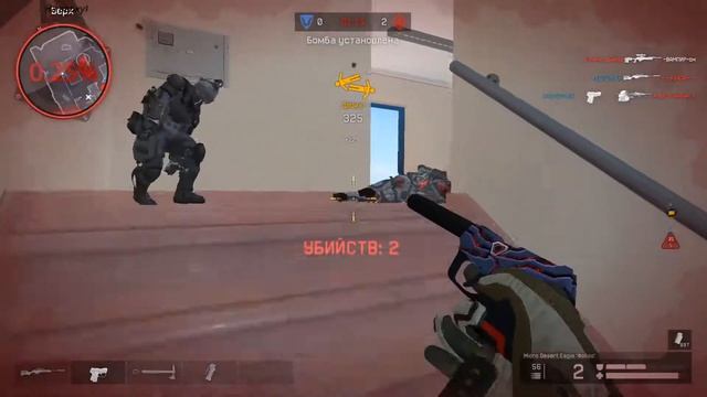 Warface xKyTy3oBx баталии на РМ сервер Браво микро дигл пушит