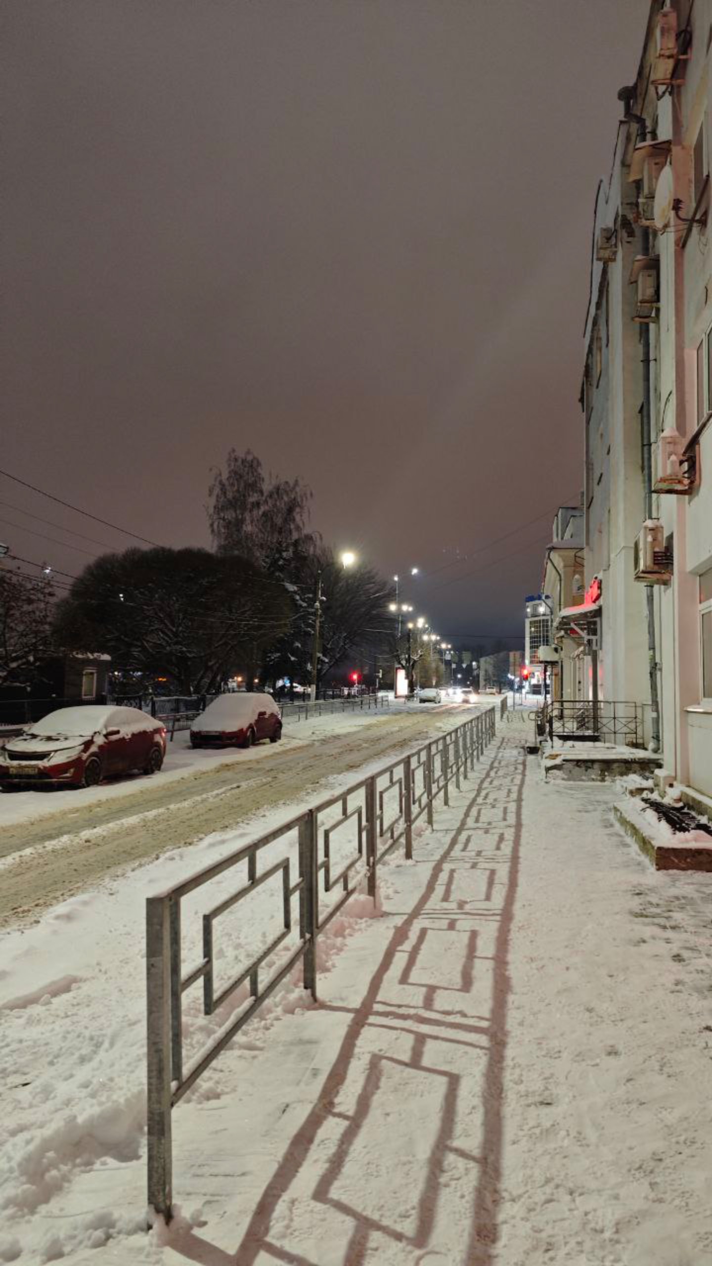 г.Тверь 15.12.24 ⏰7:45, -4°С🌨️