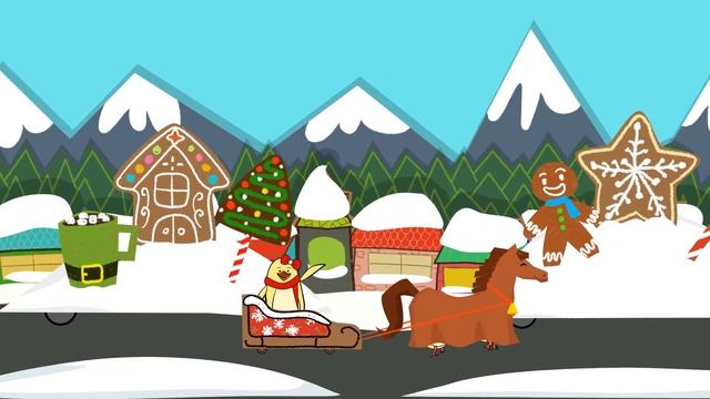 Merry Merry Christmas | Christmas Song for Kids | The Singing Walrus