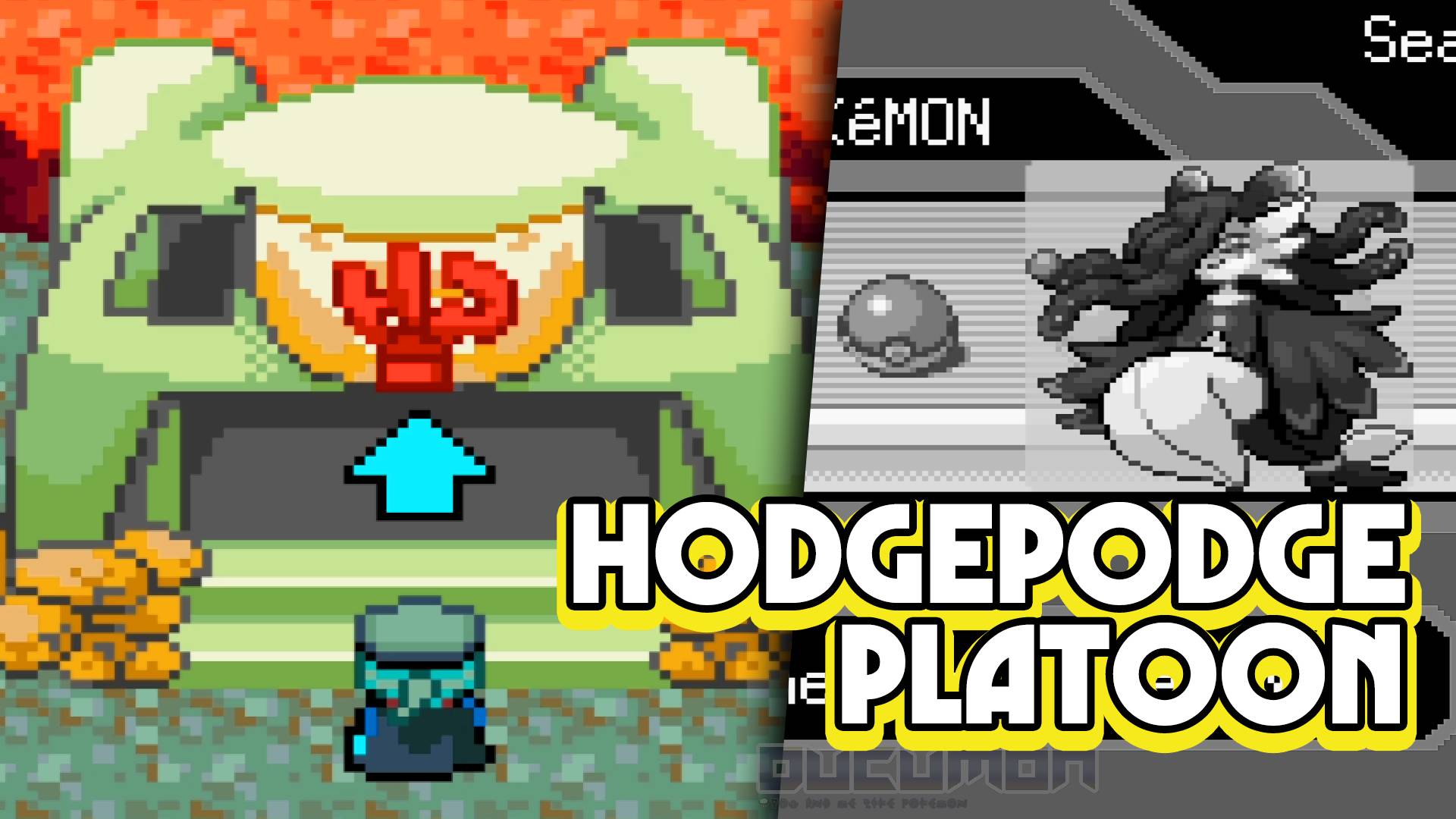 Pokemon Hodgepodge Platoon - взлом GBA ROM, мини-хакерская игра Battle Factory с более чем 80 фейков