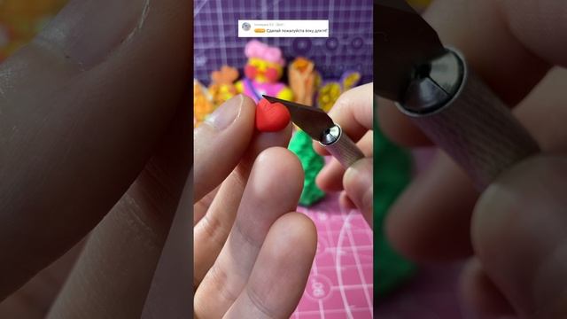 Новогодняя елка из легкого пластилина! ❤️ДЕЛАЮ ЗАКАЗЫ ПОДПИСЧИКОВ! ✨ #творчество #лепка #рек