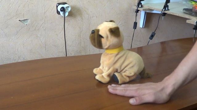 Интерактивный щенок Тишка - игрушка для маленьких и больших детей