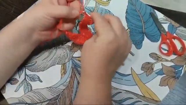 Видео1Часть 1.МК Мочалка круглая (манжета и ручка) часть 1