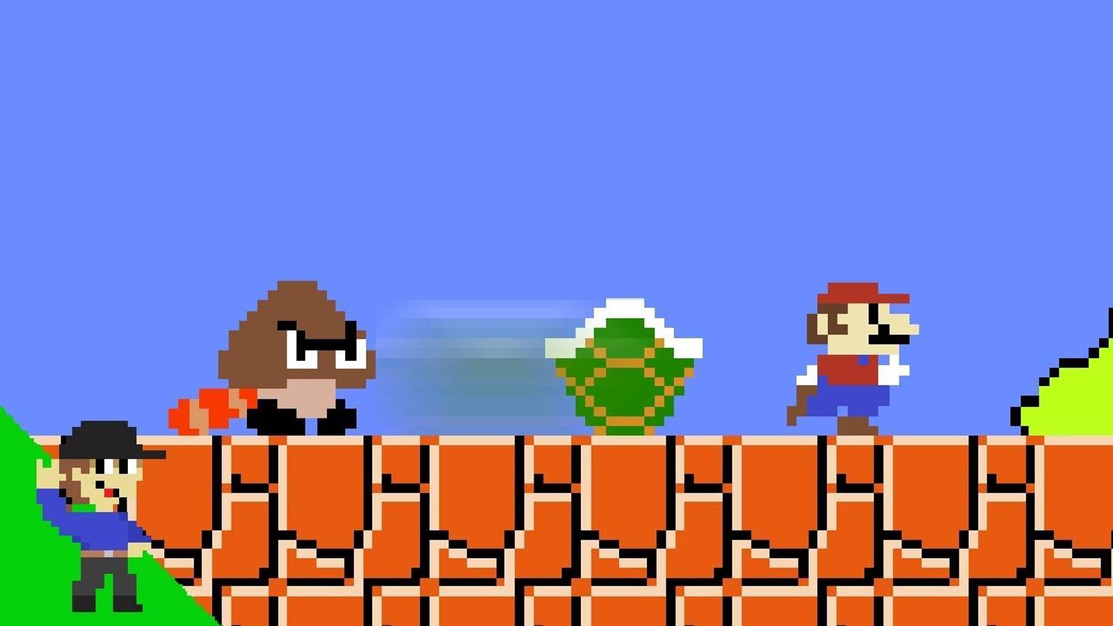 Повышение уровня: Гумба новый герой в Super Mario Bros.