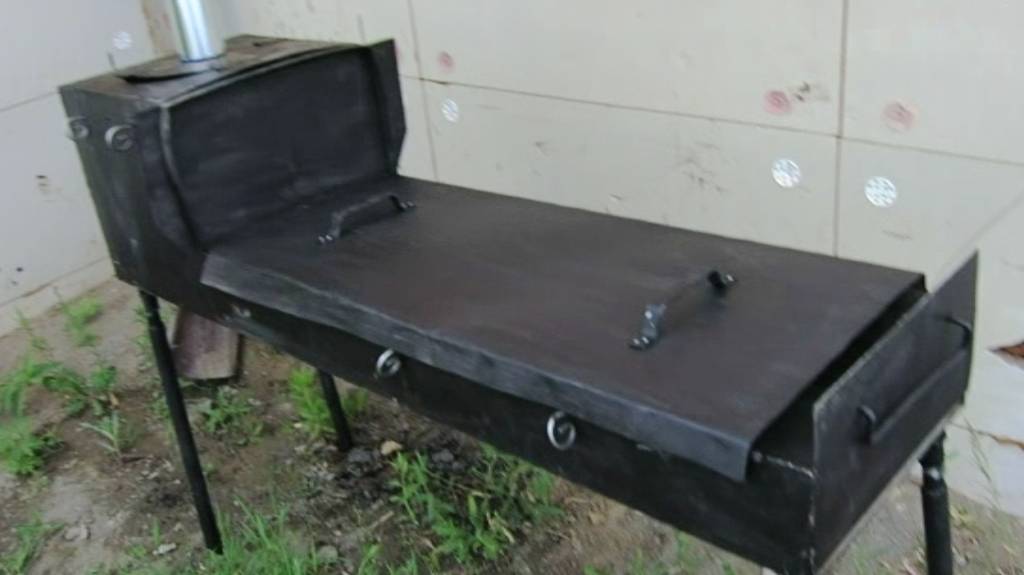 Самодельный мангал 5 в 1