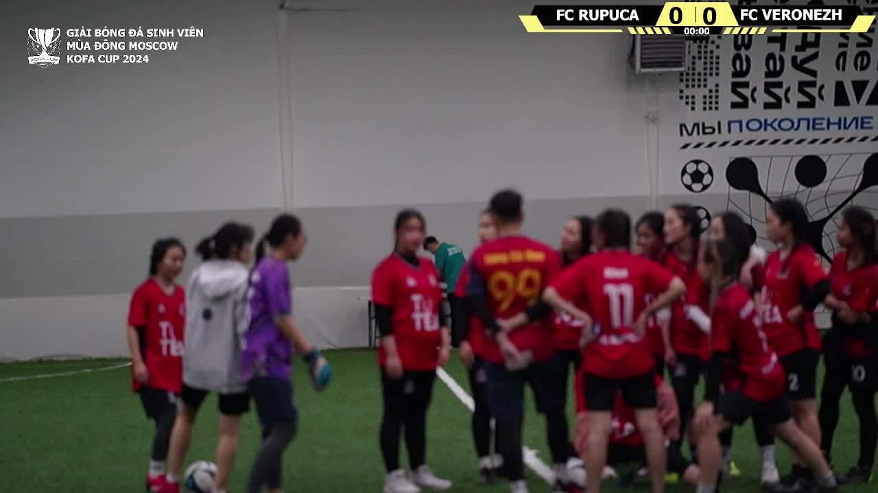 TRẬN ĐÁ BÓNG ĐÁ NỮ FC RUPUCA - FC VORONEZH