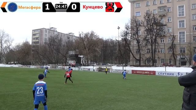 2012г.р. Кунцево - Мегасфера 1 : 2