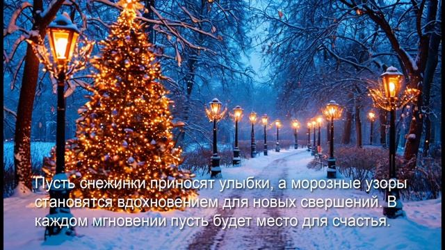 Новогодняя открытка