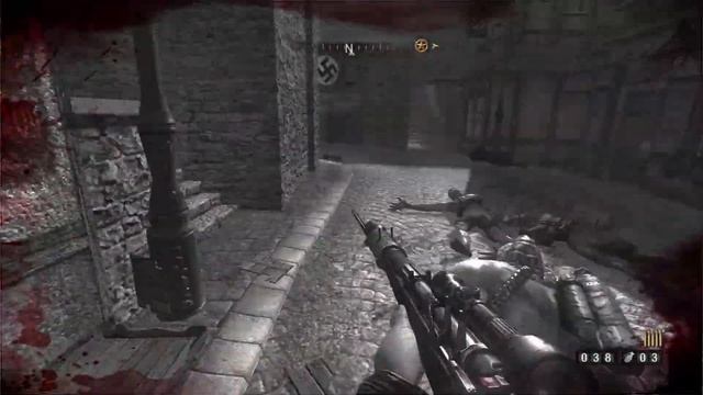 Wolfenstein 2009 прохождение часть 7 Прогулка по Айзенштадту  (часть 2)