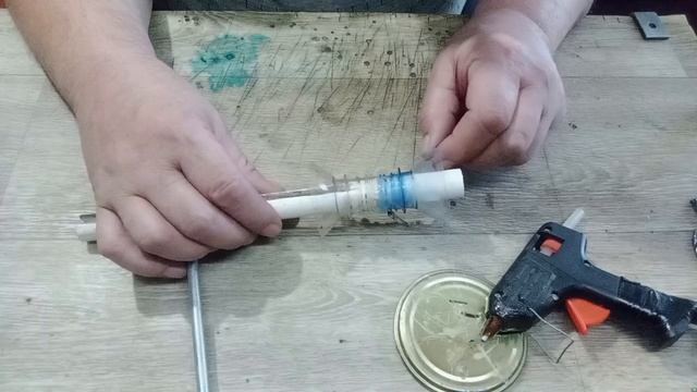 катушка для ленты из ПВХ бутылок