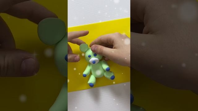 ИГРУШКИ ДЛЯ ЕЛКИ 🎄 ИЗ ВОЗДУШНОГО ПЛАСТИЛИНА 🧸