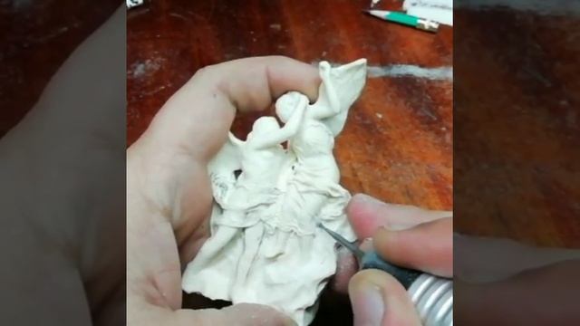 резьба из бивня мамонта элемента ларца от Седова Сергея