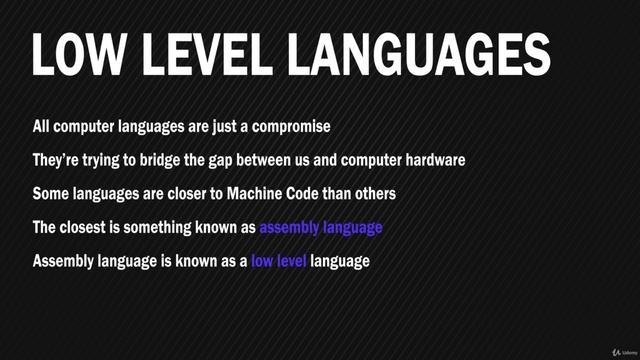 012 Low Level Languages