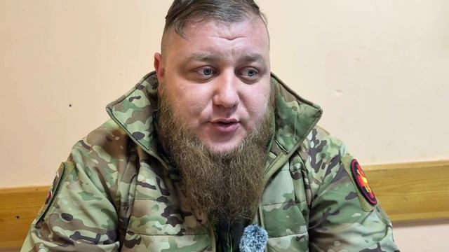 Начальник медицинской службы спецназа «АХМАТ» 4-й бригады с позывным «Буля»
