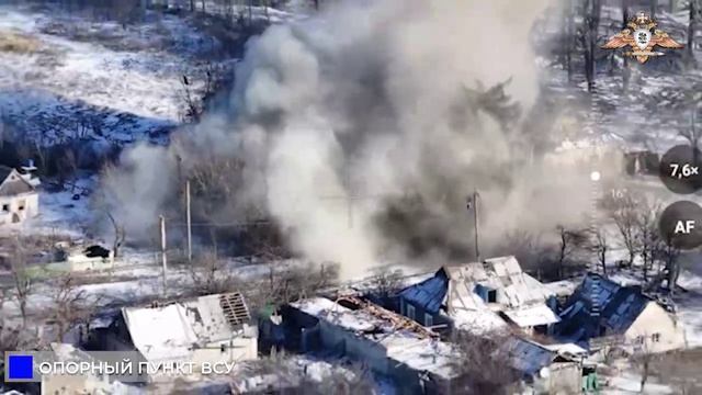 Уничтожение последнего очага обороны противника и освобождение н.п. Веселый Гай !!!