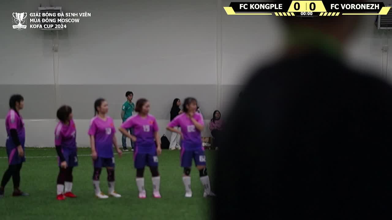 TRẬN BÓNG ĐÁ NỮ FC KONGPLE  FC VORONEZH