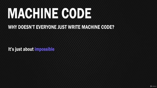 009 Machine Code - Intro