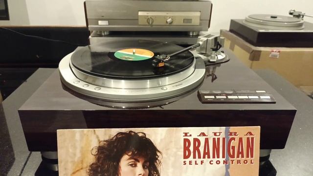 QL-Y77F playing LAURA BRANIGAN "Self Control" 1984 | Side 2