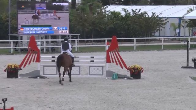 OURSUN LACOSTE - Cedric Trutschler - Bronze.2.1.25m - Valencia (8.11.2014)