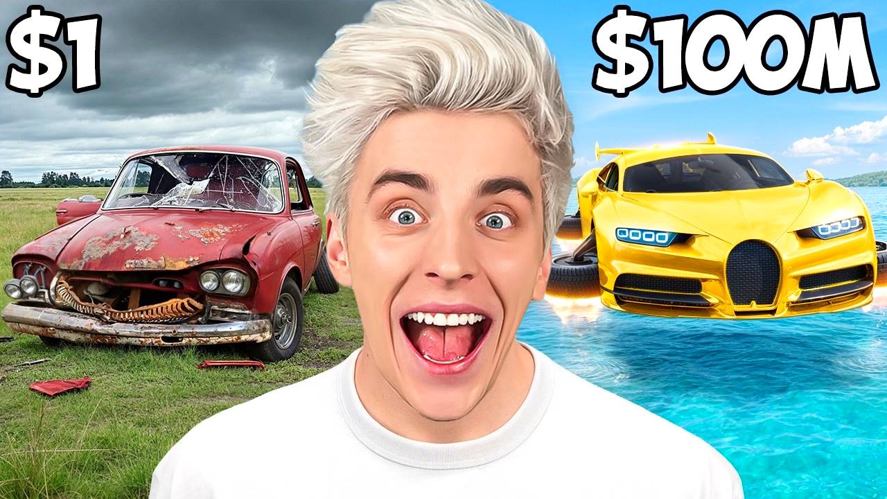 МАШИНА ЗА 1$ vs 100,000,000$ ! А4
