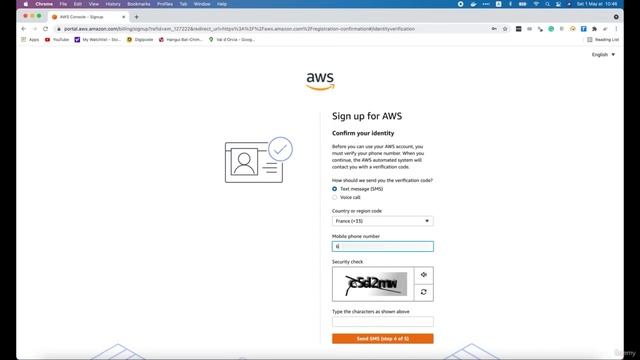 004 Как создать бесплатную учетную запись AWS