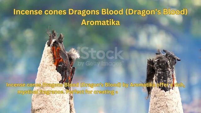 Incense cones Dragons Blood (Dragon's Blood) Aromatika