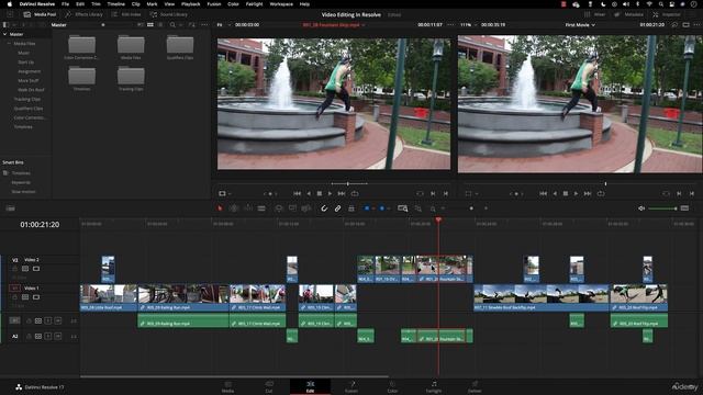 75 - Tip Match Frame Find timeline clips in the Media Pool