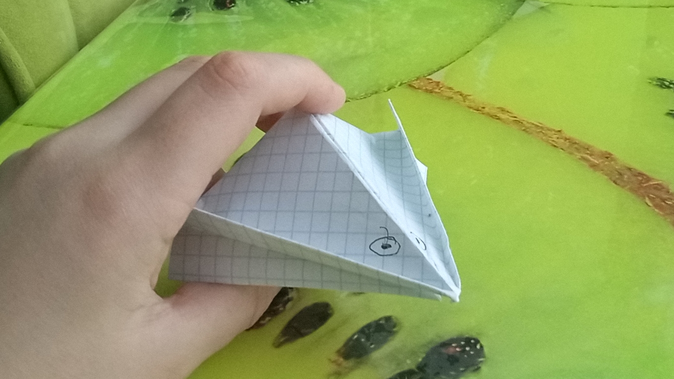 как сделать голову лягушки из бумаги