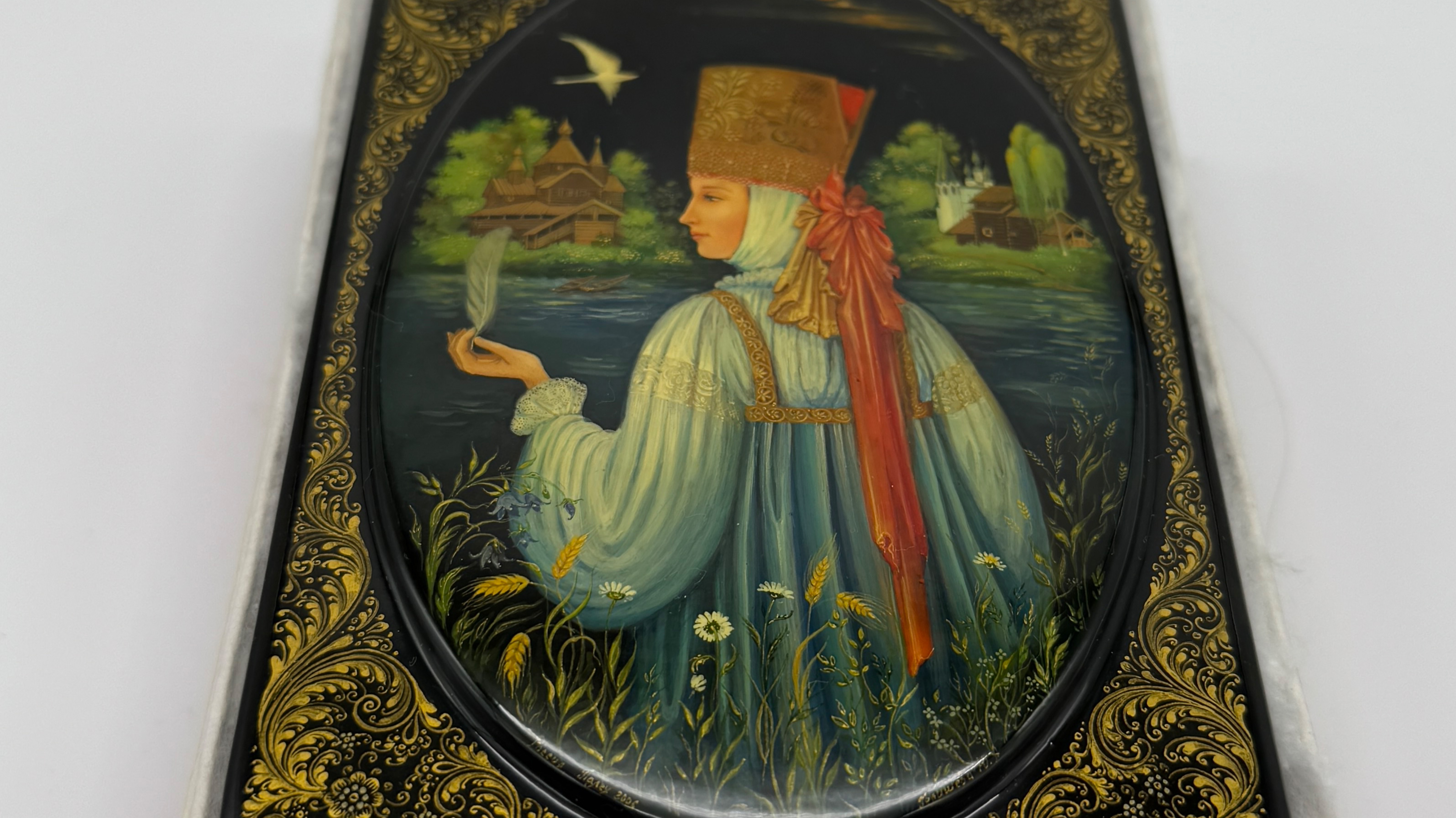 Шкатулка. Палех. Оригинал. Продаю