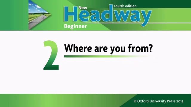 New Headway Unit 2 video