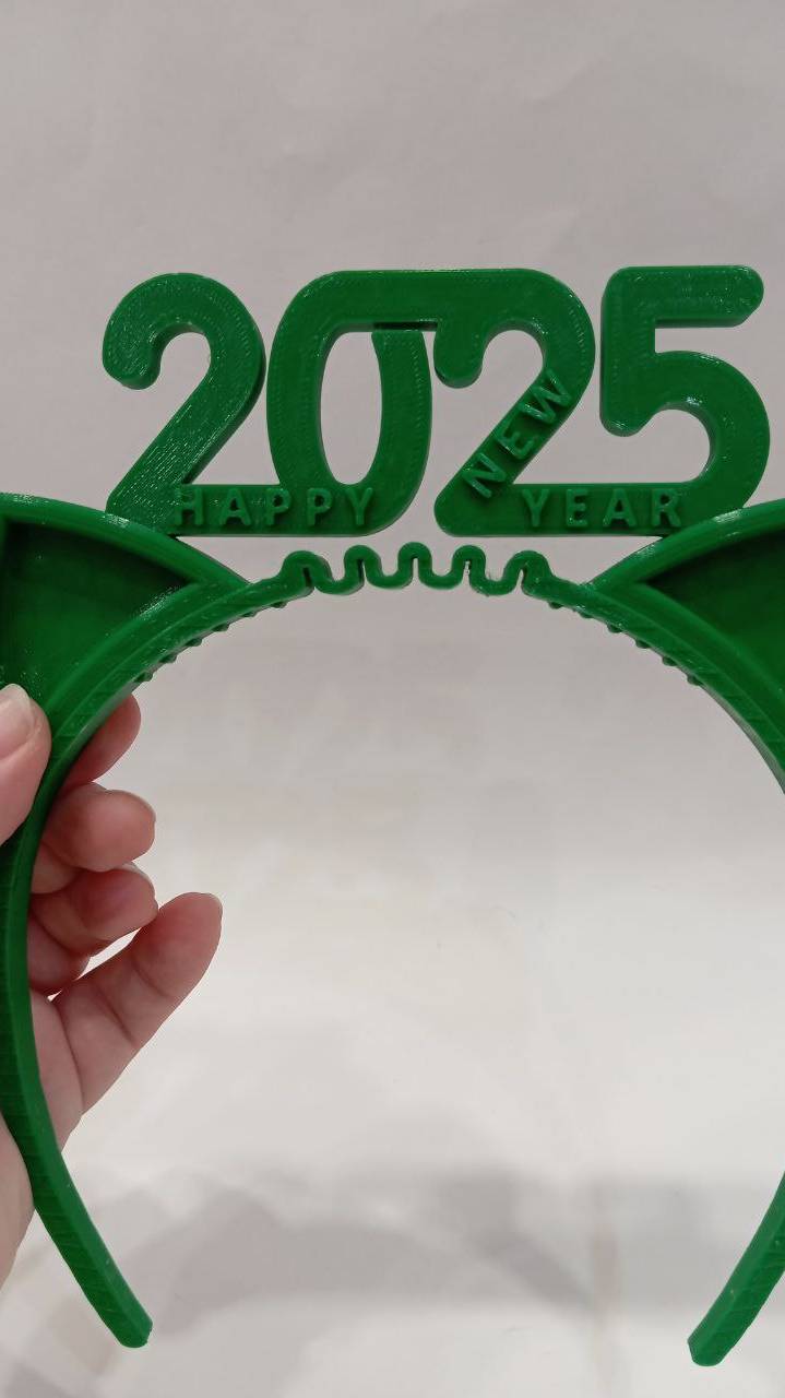 Ободок новогодний 2025