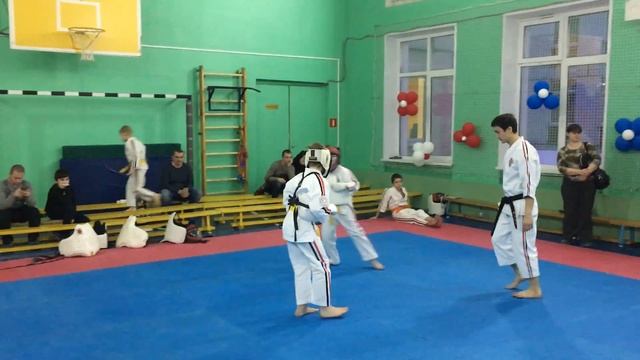 Рязанка 12,2016 Петр Рыбас (белый шлем) финал