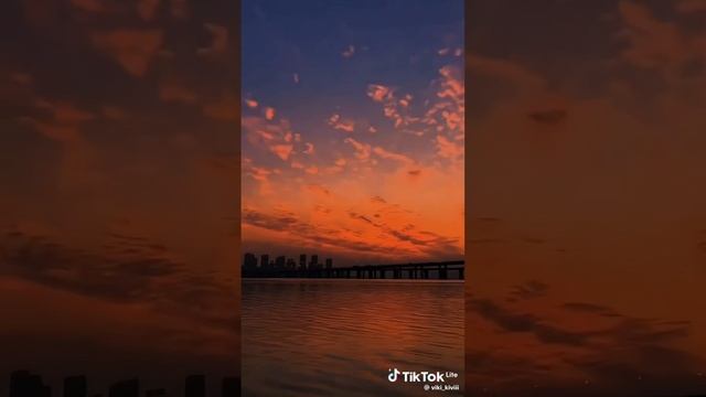 #закат